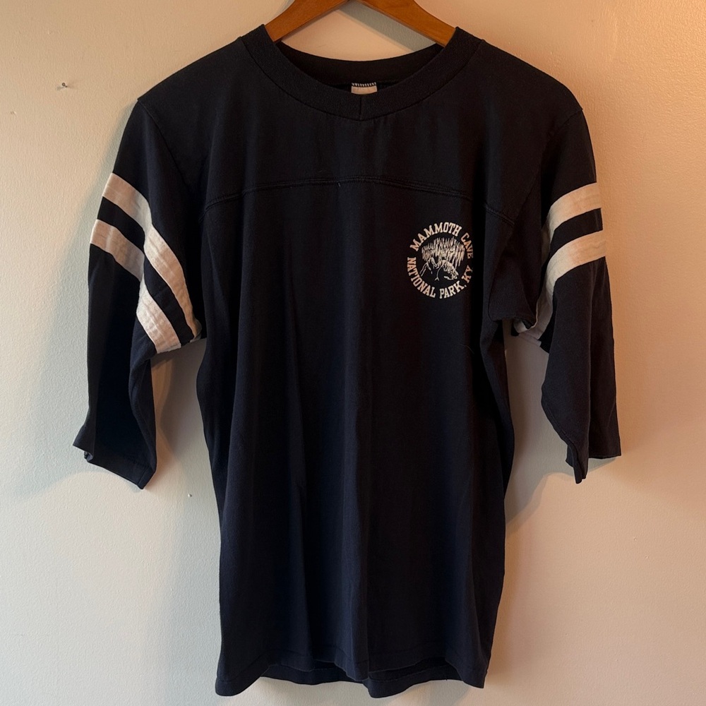 Vintage Mammoth Cave National Park Black Tee
